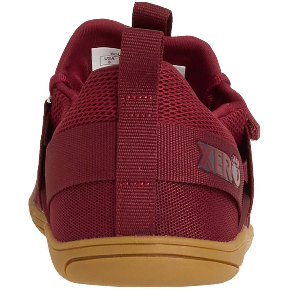 Xero Shoes 8.5 Forza Trainer Burgundy Wine Gum Sole Minimalist Barefoot Sneakers - Picture 12 of 12